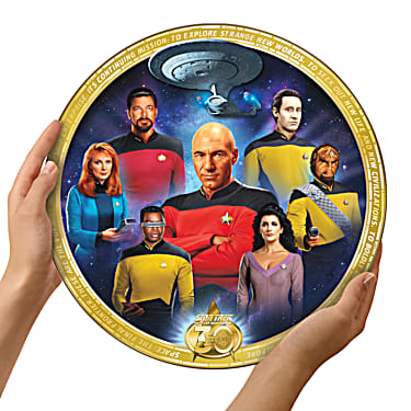 WOMEN OF STAR TREK Tribute-Star Trek 30 Years Plate STPL-116 