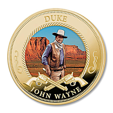 OFFICIALLY LICENSED * JOHN WAYNE MOVIES Iowa Quarters US 6-Coin Set 