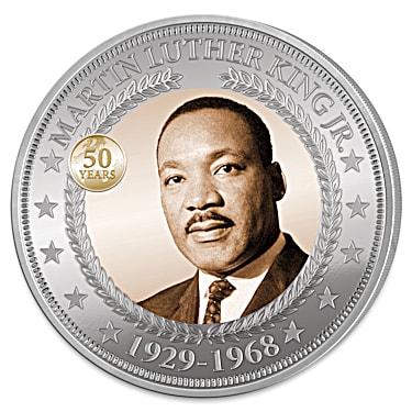 Martin Luther King Jr Card and Memorial Coin Dream speech Dr 