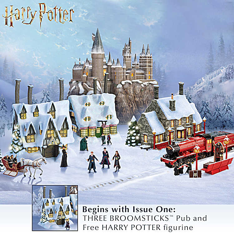 Bradford Exchange Harry Potter Village HoneyDukes hermione