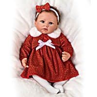 Doll and me christmas dress sale