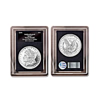 2025新入荷 The First-Ever Silver Morgan Error Feather Tail Eight 1878 緑