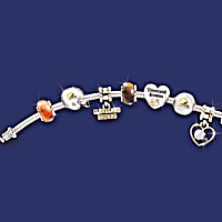Cleveland Browns Stretch Bracelet/Browns Jewelry/Cleveland Browns Gifts/Browns Fan/Cleveland Sports/NFL Gifts/Browns Bracelet Set