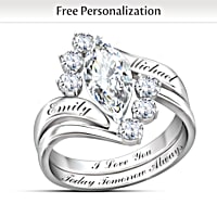 Ring: Love Completes Us Personalized Ring