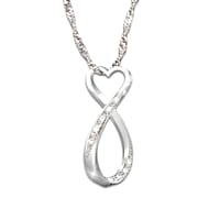 Bradford exchange mother daughter infinity necklace sale
