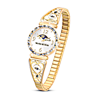 Watch: My Baltimore Ravens Ultimate Fan Womens Watch display picture 2