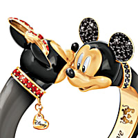 Disney mickey and minnie open bangle outlet