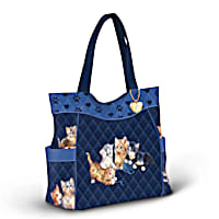 Bradford exchange cat bag top