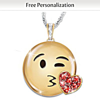 ★SENTIMENTS★ NO.461 NECKLACE Footprints In The Sand Womens Diamond Infinity Pendant