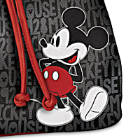Disney Forever Mickey Mouse Womens Handbag With Luggage Tag
