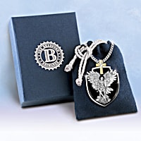 Bradford exchange st michael pendant discount