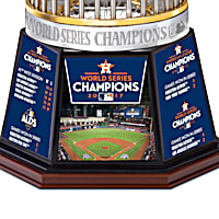2017 MLB World Series Champions Houston Astros Handcrafted Trophy Sculpture