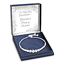 Grandma's pearls of wisdom bracelet clearance