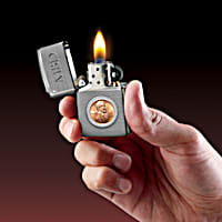 HAPPY BIRTHDAY ZIPPO LIGHTER - PURPLE MATTE - Riley's 66 LLC