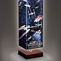 Star wars floor best sale lamp