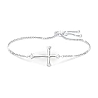 Engraved on sale cross bracelet