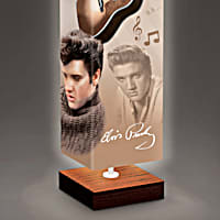 Elvis Presley Rock n Roll Legend Floor Lamp Featuring Vivid