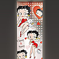 Betty Boop Fun & Flashy Floor Lamp With Foot Pedal Switch