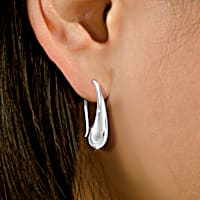 Dewdrops Of Style Set Featuring A Pair Of Sterling Silver