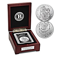 number 376 10月12日 PCGS Certifies 1887 Morgan Dollar Struck 55% Off-Center with