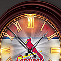 St Louis Cardinals Laser Cut Album Clock 