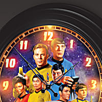 STAR TREK 14-Inch Diameter Illuminated Outdoor Atomic Wall