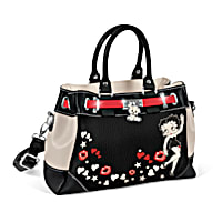 ショルダーバッグ・ポシェット Bettyboop Quilting Chain Shoulder Bag_Black BettyBoop] Quilting Chain Shoulder Bag_Black - ULKIN CANVAS
