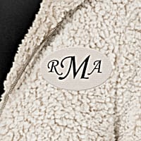 Just My Style Womens Personalized Cream Color Lightweight