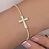 Cross bolo bracelet outlet