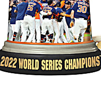 2022 World Series Champions Houston Astros MLB Glove Sculpture And Beveled  Glass Panel Adorned With A Full-Color Montage And World Series Logo