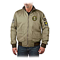 ジャケット・アウター AMERI EMBOSS SHORT ARMY LIKE JACKET AMERI EMBOSS SHORT ARMY LIKE JACKET（Wild' Embroidered Army