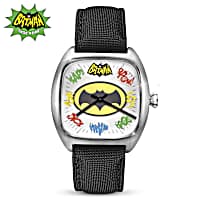 BATMAN Classic TV Series Stainless Steel Watch With Rotating