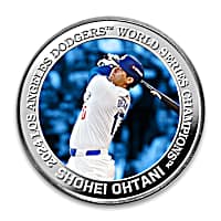 2024 MLB World Series Los Angeles Dodgers 99.9% Silver Coin