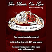 Two hearts one love ring on sale