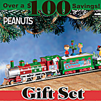 The PEANUTS Christmas Express Electric Train Set