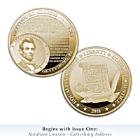 The Worlds Greatest Speeches 24K Gold-Plated Proof Coin Collection The Worlds Greatest Speeches 24K Gold-Plated Proof Coin Collection