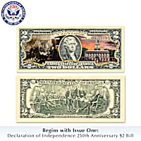 NEW YORK $2 Statehood NY State Two-Dollar U.S. Bill