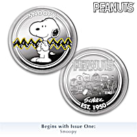 The 70th Anniversary PEANUTS Tribute 99.9% Silver-Plated
