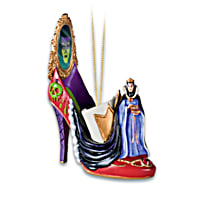 Disney So Good To Be Bad Fully Sculpted High Heel Shoe Shaped Christmas Ornament Collection