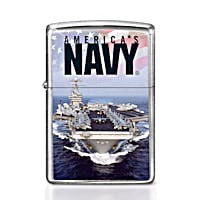 The United States Navy® Zippo® Lighter Collection With