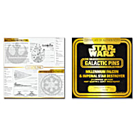 STAR WARS 24K Gold-Plated Galactic Pin Collection