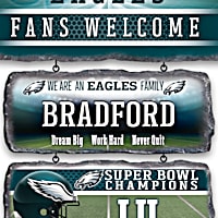 Philadelphia Eagles 9 Wall Clock