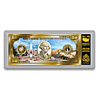 The Complete U.S. Statehood 24K-Gold Tribute Note Collection