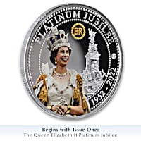 コレクション Sixty Years of Queen Elizabeth II The Queen Elizabeth II 99.9% Platinum-Plated Jubilee Proof