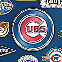 14kt Yellow Gold MLB Chicago Cubs Lapel Pin