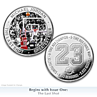 Upper Deck Michael Jordan Coin Collection Featuring Full