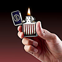 Zippo® Lighters Adorned With Patriotic Imagery Like The U.S.