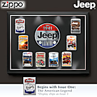 Jeep® Zippo® Lighter Collection Featuring Iconic Jeep