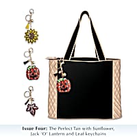 Black Quilted Tote Bag Collection That Comes With Seasonal