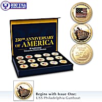 Smithsonian 24K Gold-Plated Proofs Celebrating Iconic Moments